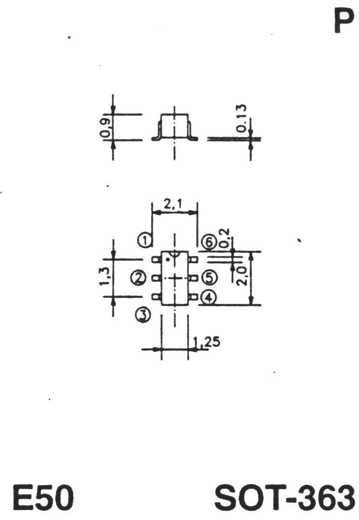 case outline drawing of FDG318P