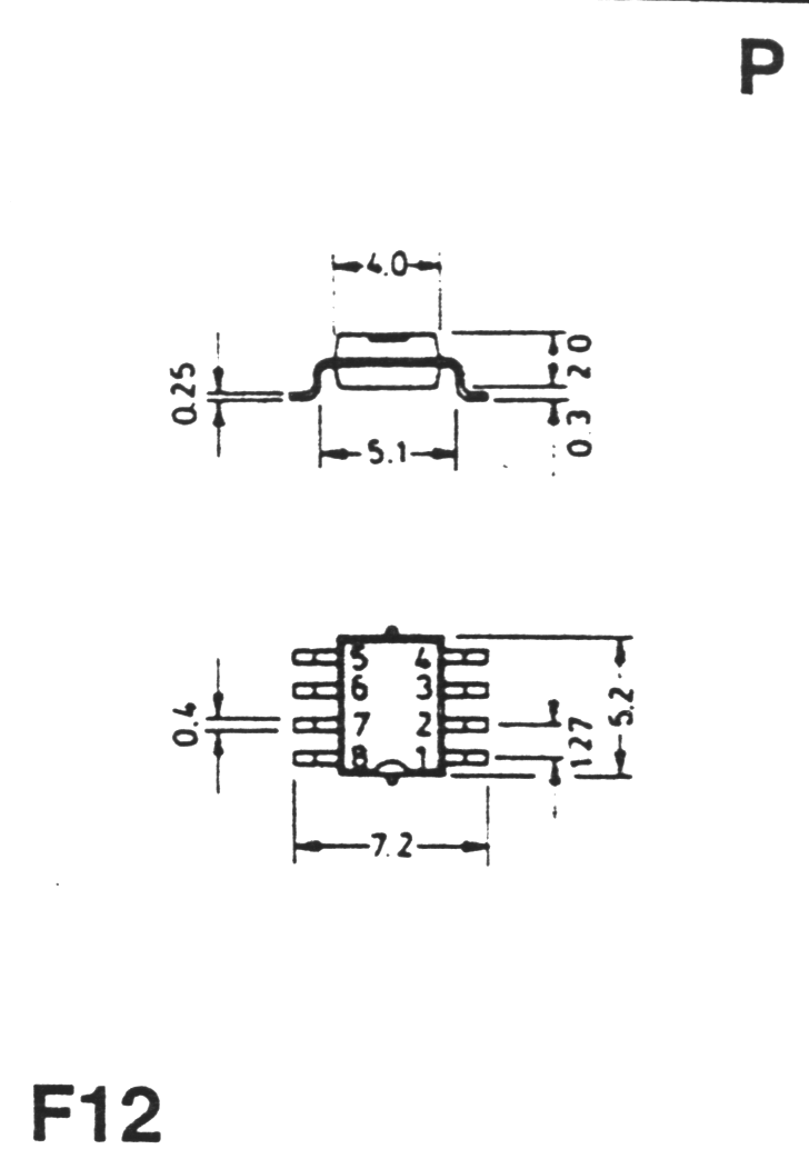 case outline drawing of NDS9933