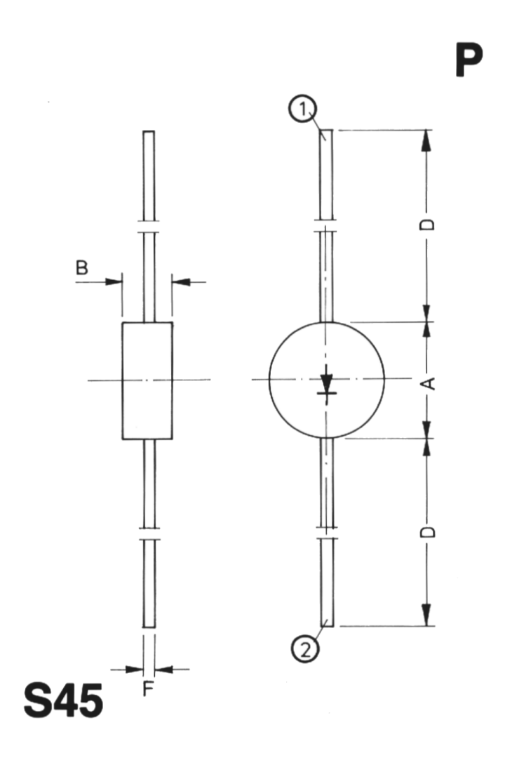 case outline drawing of ZB1100